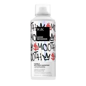 NWT IGK GOOD BEHAVIOR FLEXIBLE ANTI FRIZZ HAIRSPRAY 5oz